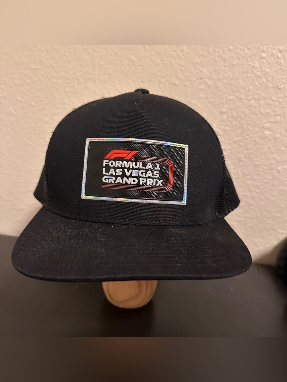 Formula 1 Las Vegas Grand Prix Black Patch Trucker Hat